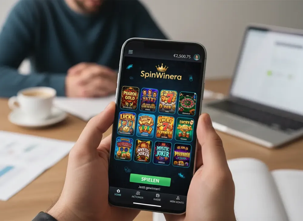 Spinwinera app Bewertung und Anleitung für Spieler